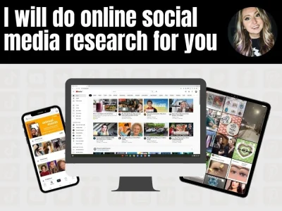 Social media research on a subject of your choosing