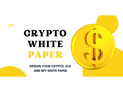 Crypto & business whitepaper design with highly appealing layouts for token