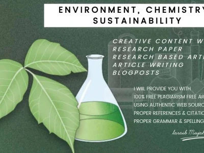 Articles on Environment, Chemistry and Sustainability