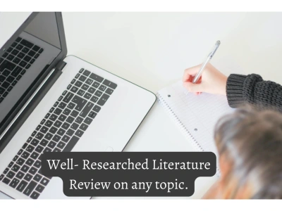 A well researched literature review on any topic