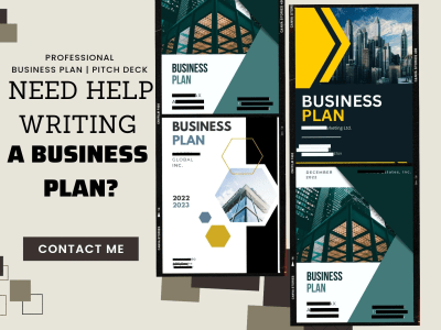 A professional business plan including financial projections and strategy.