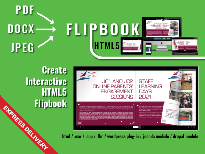 Amazing Flipbook from Your PDF or Images - Unlimited Pages Await!