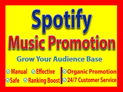 Organic Spotify Music Promotion To Getting Real Audience