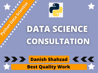 Consultation of Data Science using python pragramming