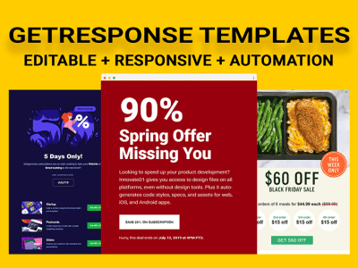 GetResponse Email Newsletter Template & Marketing Automation