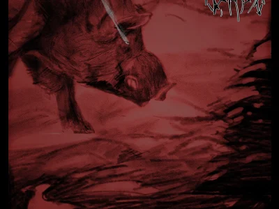 A great illustrative metal, punk album cover