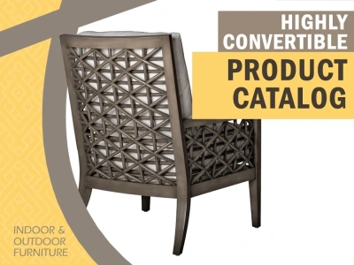 Highly convertible product catalog for your showroom