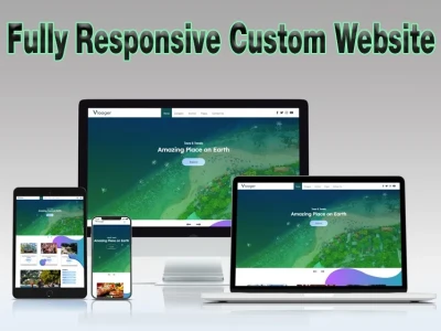 Responsive Website with HTML/CSS/ Bootstrap/JS | Upwork