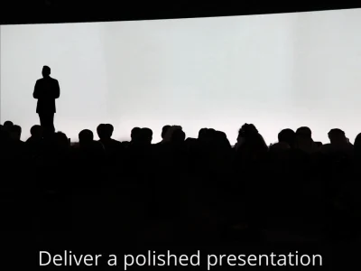 You will get One Hour Presentation Coaching