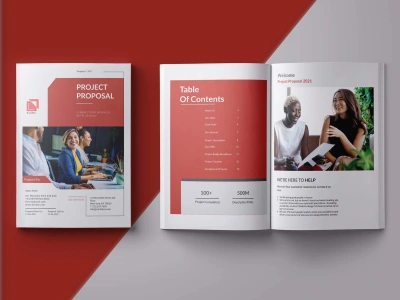 A stunning Adobe Indesign Project