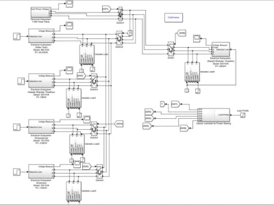 MATLAB/Simulink programming for Electrical projects