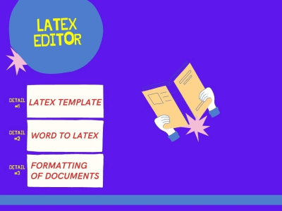 Academic documents written in Latex file