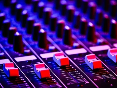 A backing track of any song (instrumental version)