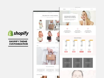 Shopify ecommerce store - shopify website design & theme customization
