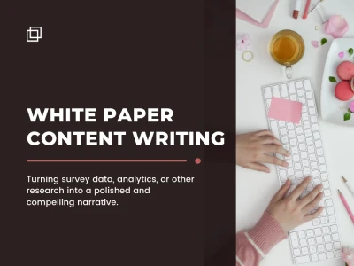 A clear and compelling whitepaper that sets your organization apart