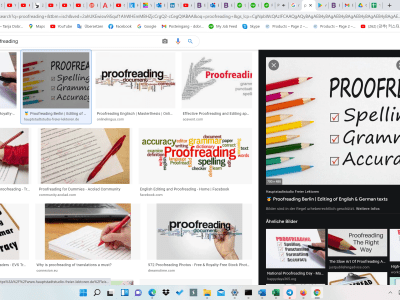 Proofreading of your German website