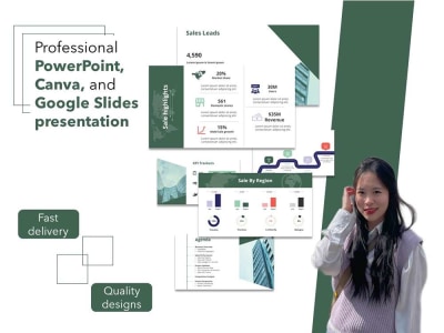 Tailored Pitch Deck Creation & Presentation Design
