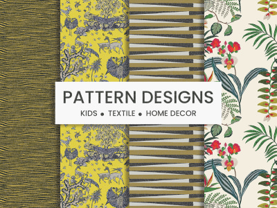 Unique Abstract Patterns that Dance Seamlessly