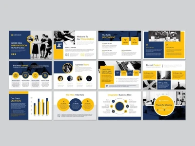 A professional, clean and elegant presentation