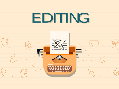 A copy edit with feedback.