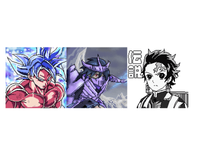 Unique -10,000 Anime Pixel Characters for NFT Collections