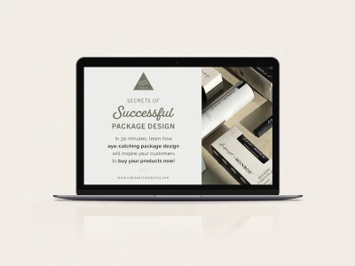 My Secrets of Successful Package Design live masterclass