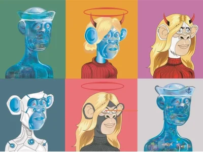 Cartoon characters for your NFT art collection Digital Art