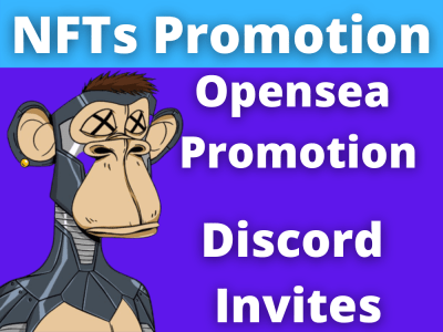 Discord server promotion nft discord to invited opensea