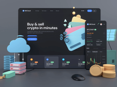 A responsive ICO Website, Crypto website/landing page, Meme website