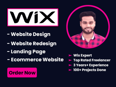 An expert Wix designer to design, redesign Wix website or Wix eCommerce