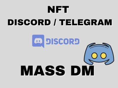 Nft discord mass dm nft telegram mass dm to boost nft community memmber