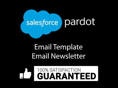 An editable responsive salesforce pardot email template and newsletter