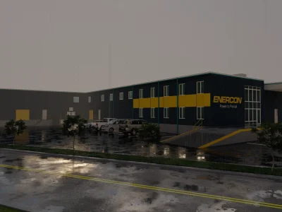 Realistic 3d Model and Render of your Commercial / Warehouse Building