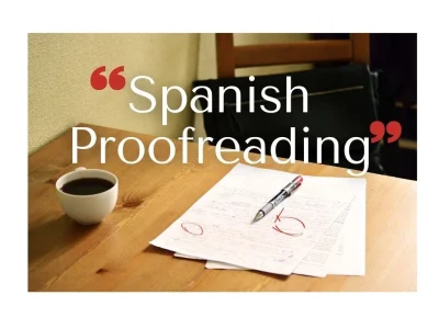 Spanish proofreading in 24hs