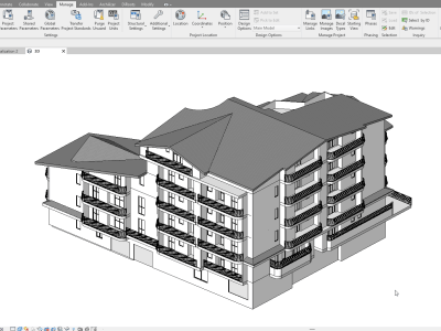 High detail Revit Bim model and point cloud to 3d model