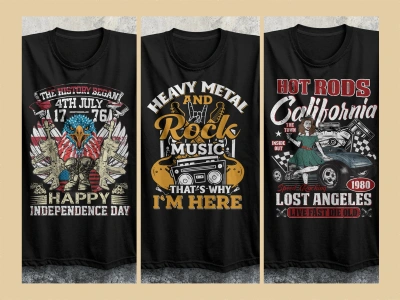 Awesome custom graphic t shirt design