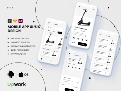 An amazing UI/UX Design for your business | Upwork