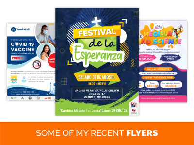 An event flyer, company profile, or pdf brochure for online marketing