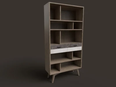 An AR-Ready 3D Furniture Model (GLB/USDZ) Optimized for WebAR