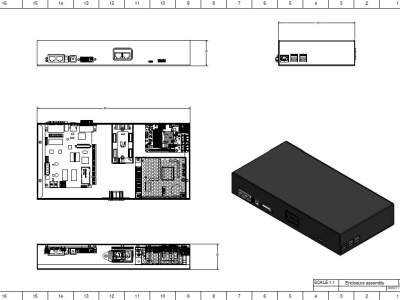 A 3D model in STEP format from your 2D Drawing.