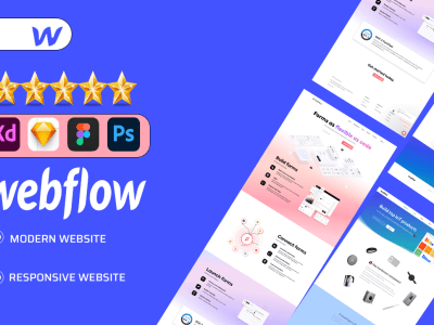Figma or XD to Webflow, edit webflow template Webflow Expert