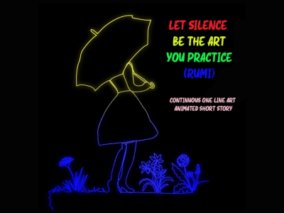 Amazing animated music video in line drawing