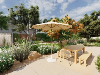 Landscape Residential Design Complete Package: 2D Plans and 3D Renderings