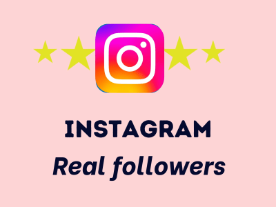 Real followers on Instagram, LinkedIn and Twitter