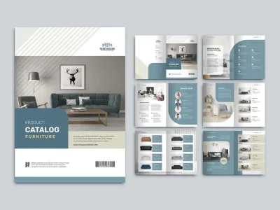 Brand Brochure, Booklet, Product Catalog, Whitepaper Design