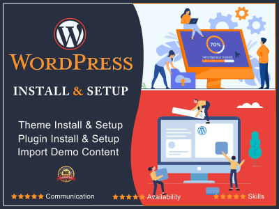 WordPress Development with Theme Setup | WordPress Developer | Plugin Setup