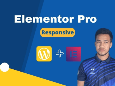 Build your responsive WordPress website with elementor pro | Upwork