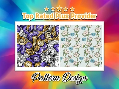 Attractive, modern & seamless repetitive patterns. Top Class Pattern Maker.