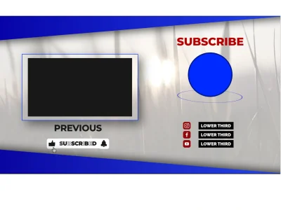 A Youtube outro end screen | Youtube End screen | Video Outro End card