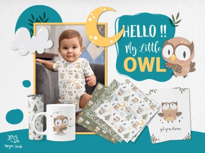 Original Children Seamless Pattern, not a copy or stock